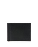 Saffiano Clip Wallet, Black