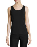 Perfect Solid Tank Top, Black Onyx