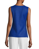 Sweet Thing Crinkle Tank, Cobalt