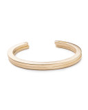 Men's Layered Brass Cuff Bracelet