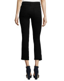 Mara Instasculpt Cropped Straight Jeans, Nightwatch