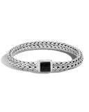 Medium Batu Classic Chain Onyx Bracelet