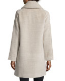 LS OVERSIZED COLLAR CVRD PLK