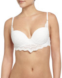 Ceylon Push-Up Bra, White