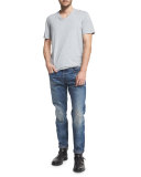 3301 Restored Tapered-Leg Denim Jeans, Blue