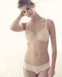 Aeria Light Spacer T-Shirt Bra, Nude Blush