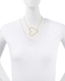 Integrated Heart Pendant Necklace