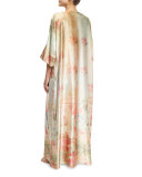 Wonderland Silk Caftan Nightgown