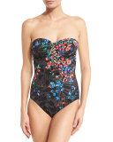 Gypsy Queen Bandeau One-Piece Swimsuit
