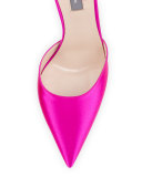 Trance Satin Bow Pump