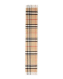 Men's Cashmere Giant Icon Scarf, Camel