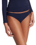 Basic Hip Swim Bottoms, Navy