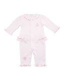 Make Believe Pima Coverall, Light Pink, Size 3-24 Months