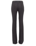 Farrah Boot-Cut Pants, Dark Gray