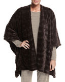 Reversible Blanket Shawl