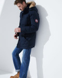 Emory Down Parka with Fur-Trim Hood