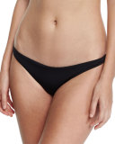 St. Lucia Solid Swim Bottom, Black