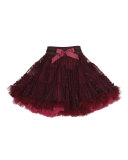 Bella Polka-Dot Tutu Skirt, Sweet Grape, Size 2-7