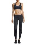 Power Sport Leggings, Black Pebbles