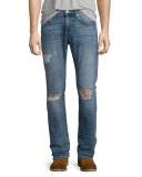 Paxtyn Destroyed Denim Jeans, Relic