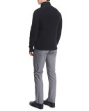 Five-Pocket Slim-Fit Denim Jeans, Light Gray