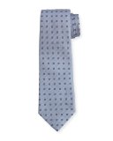 Woven Floral Silk Tie