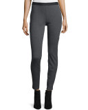 Herringbone Jeggings, Charcoal 