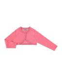 Scalloped Cotton-Blend Bolero, Size 3-7