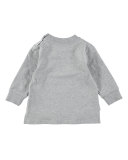Elvira Long-Sleeve Rabbit Jersey Tunic, Gray, Size 6-24 Months