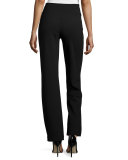 Ponte Boot-Leg Pants, Plus Size 