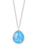 Wonderland Large Pendant Necklace in Ice