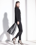 Long-Sleeve Duster W/ Slip, Petite
