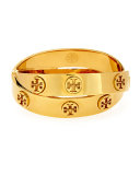 Metal Logo Double-Wrap Bracelet