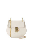 Drew Small Shoulder Bag, Off White