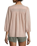 Alek Linen-Blend Shorts