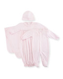 Fall Vines Pima Footie Pajamas, Pink, Size 0-9 Months