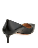 Patent Saffiano 45mm Pump, Black (Nero)