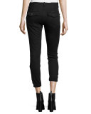 Field Cargo Cropped Pants, Dark Gray