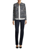 Leela Boucle Topper Jacket, Bluenote Multi
