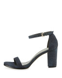 Nearlynude Denim City Sandal