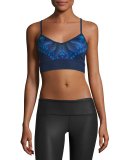 Aria Sports Bra, Navy