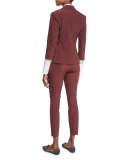 Nopman Twill Two-Button Jacket, New Brick