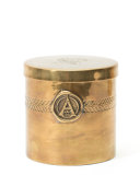 3-Wick Oversized Brass Candle