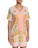 Keramas Embroidered Coverup Dress