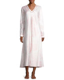 Brushed Back Satin Nightgown