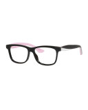 Tricolor Square Fashion Glasses