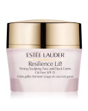 Resilience Lift Firming/Sculpting Face & Neck Crème Oil-Free SPF 15, 1.7 oz.