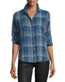 The Workwear Slim Boy Shirt, Abbot Plaid