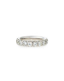 Diamond Eternity Band in 18K White Gold, 3.04 tdcw
