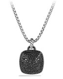 Albion Pendant with Black Diamonds, 17mm
